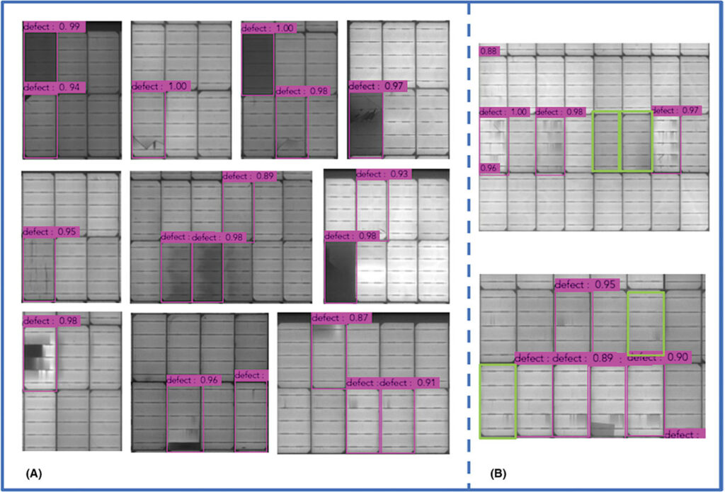 بررسی تصاویر تست ELپنل های خورشیدی با استفاده از هوش مصنوعی