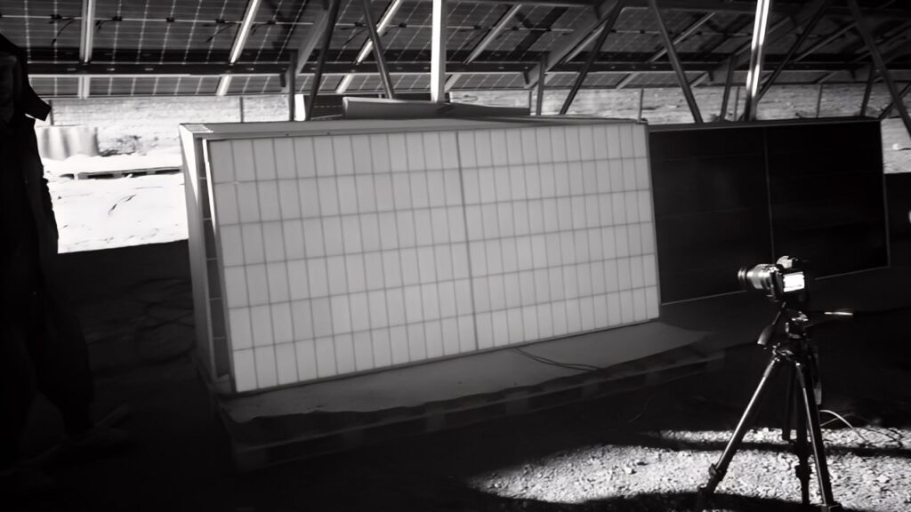 تست EL پرتابل پنل خورشیدی