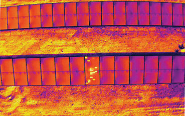 تست ترموگرافی هوایی