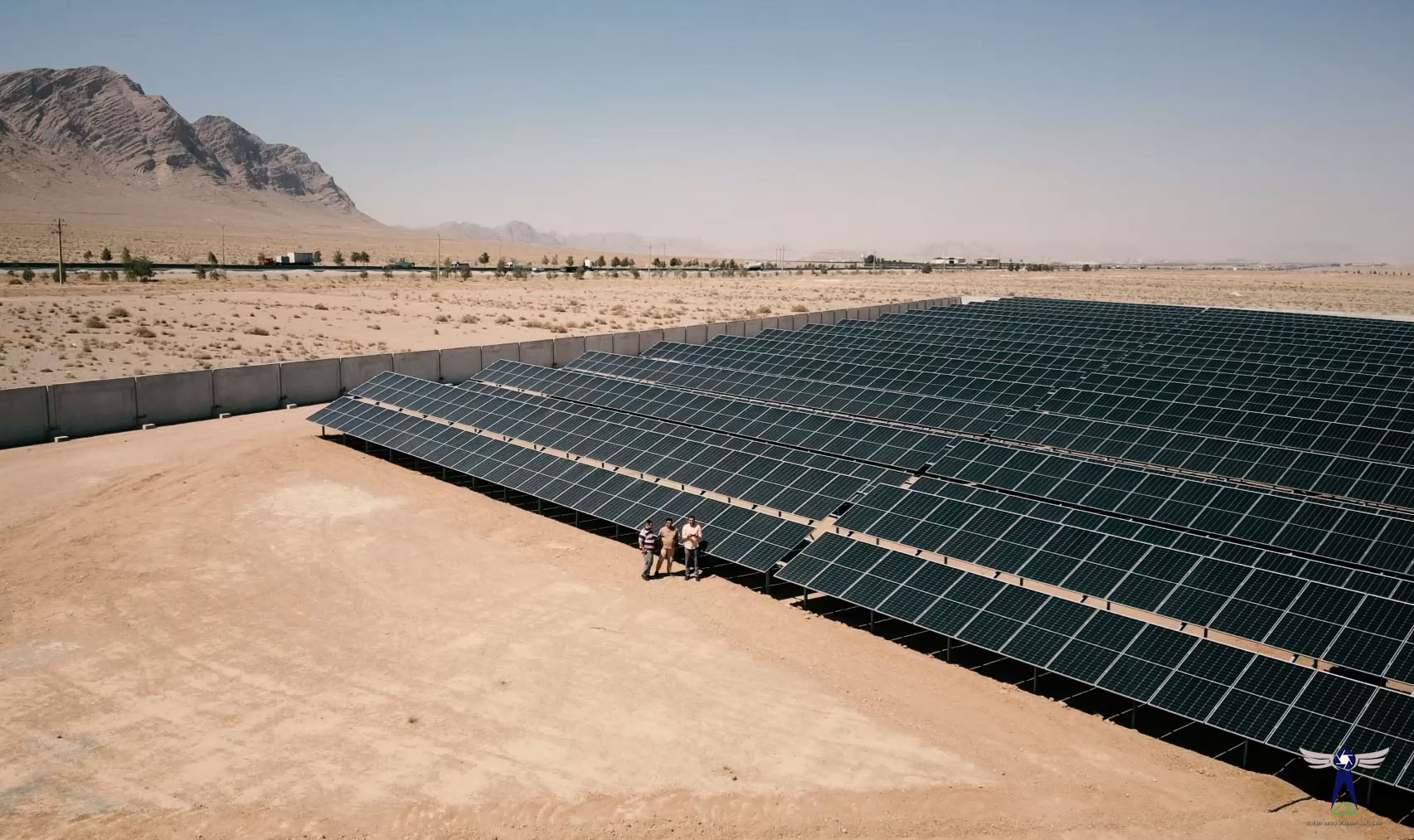 ترموگرافی از طریق نقشه برداری نیروگاه ۱/۵ مگاواتی شهرضا