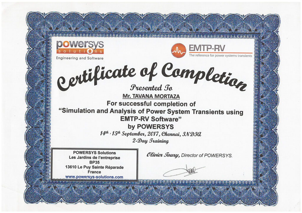 گواهینامه نیروگاه خورشیدی