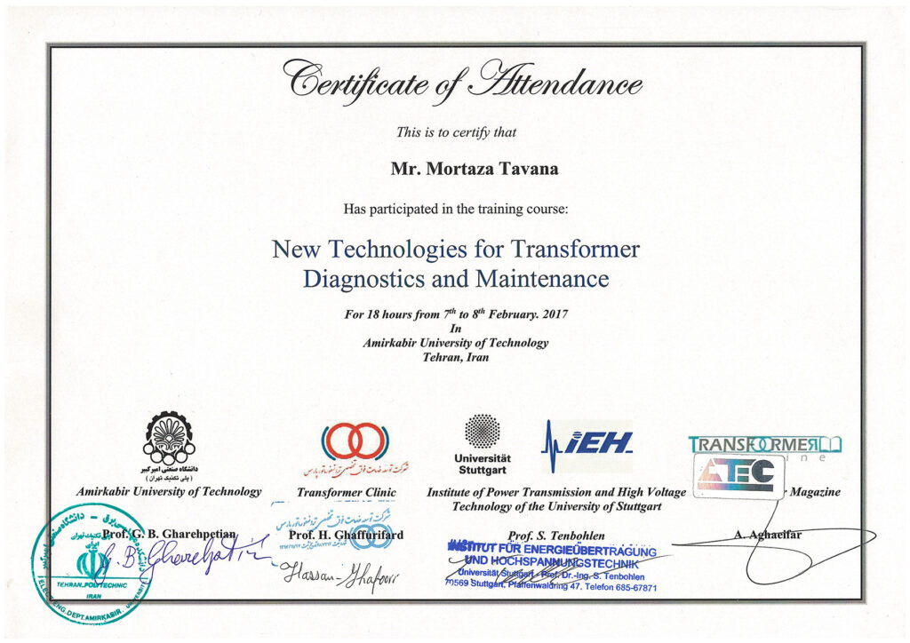 گواهینامه نیروگاه خورشیدی